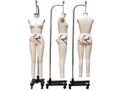 Professional Pro Female Working Dress Form Mannequin Full Size 10